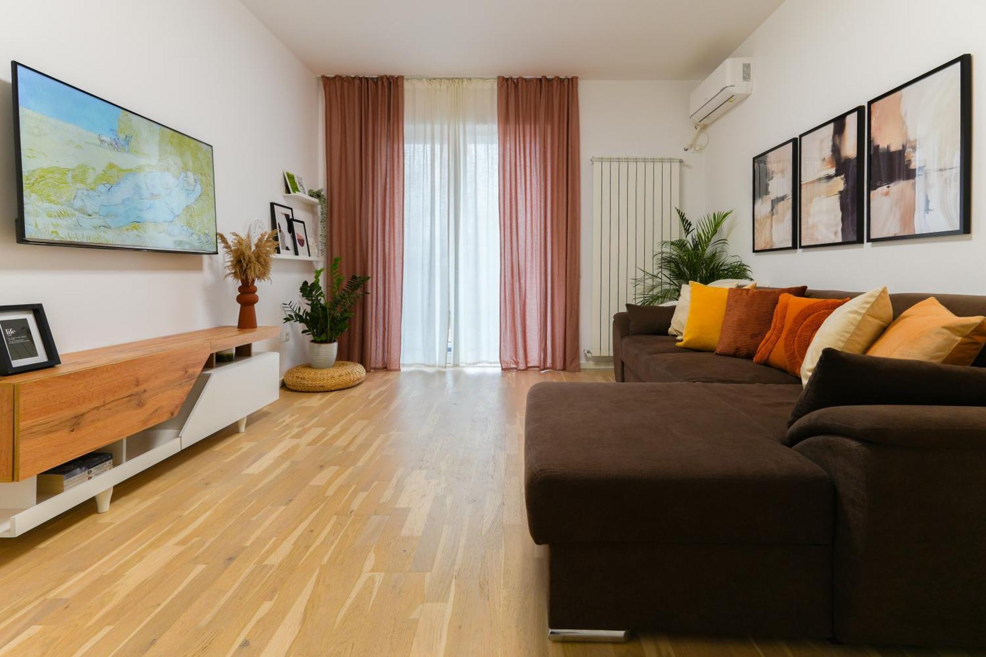 דירה Amalia - Quiet 1br With Parking & Wi-fi *